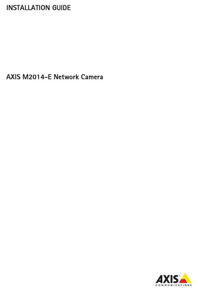 Axis AXIS M2014-E User manual