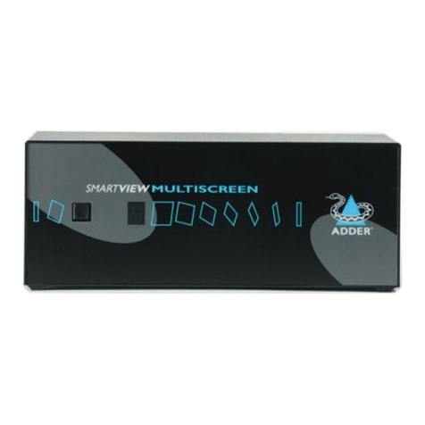ADDER SmartView MultiScreen User manual