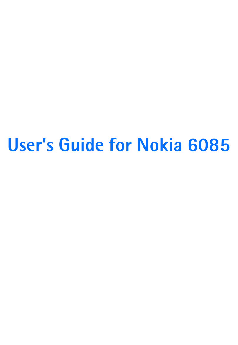 Nokia 6085 - Cell Phone 4 MB User manual