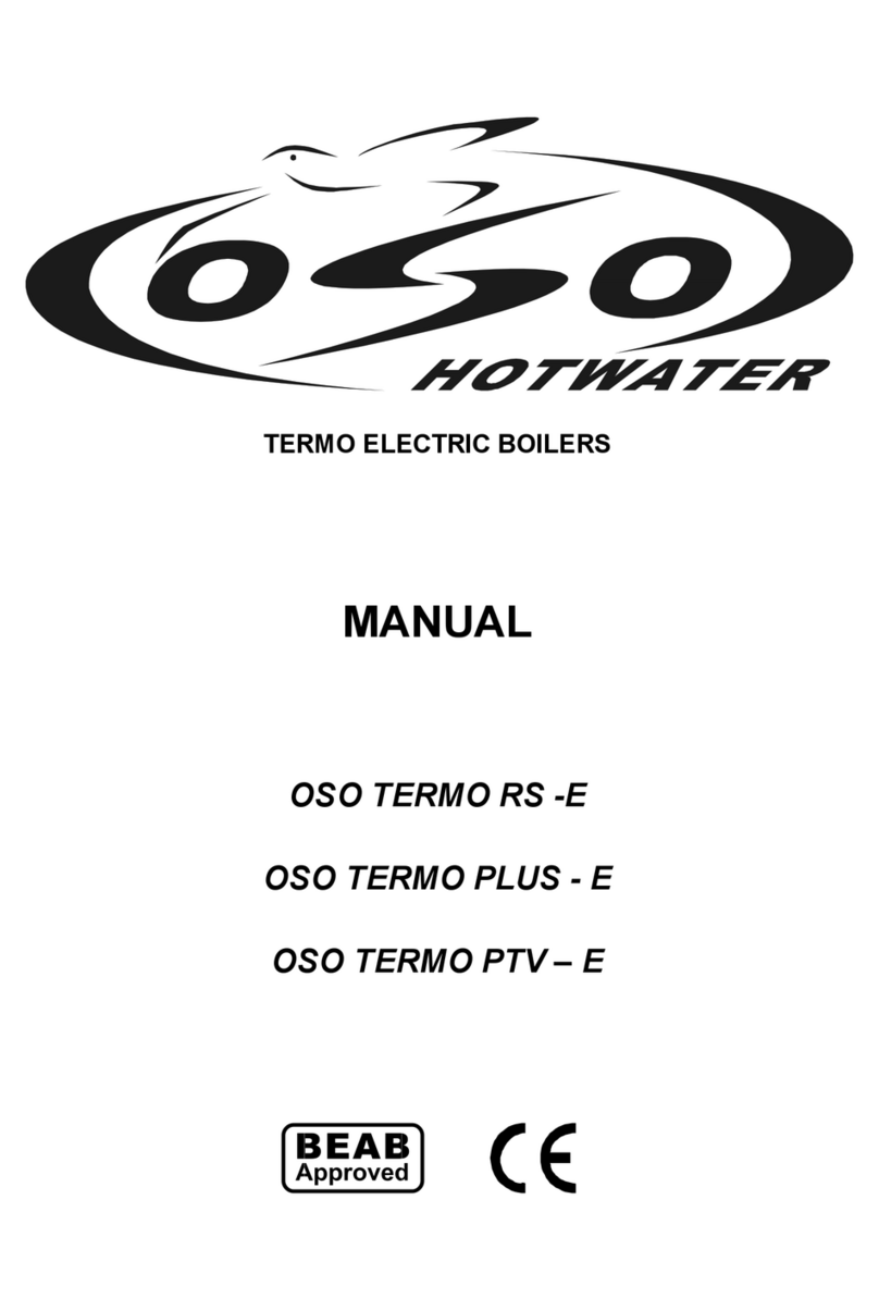 OSO TERMO PLUS-E User manual OSO TERMO PLUS-E User manual