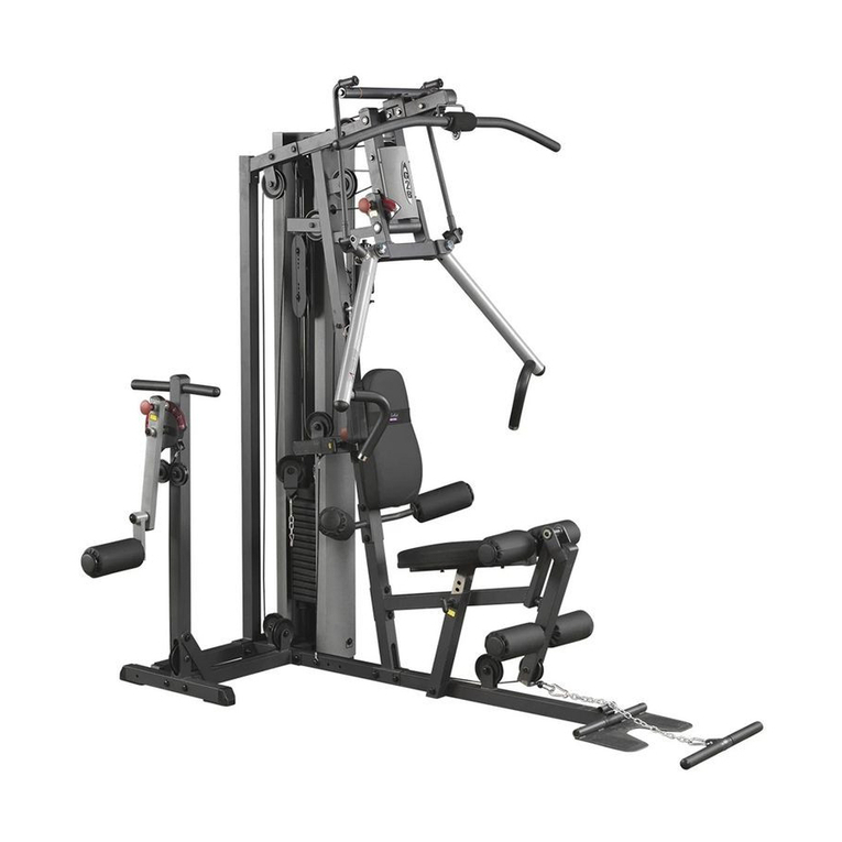 Body Solid G2B User manual