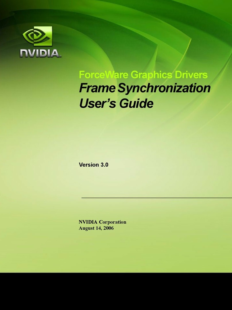 Nvidia Frame Synchronization User manual