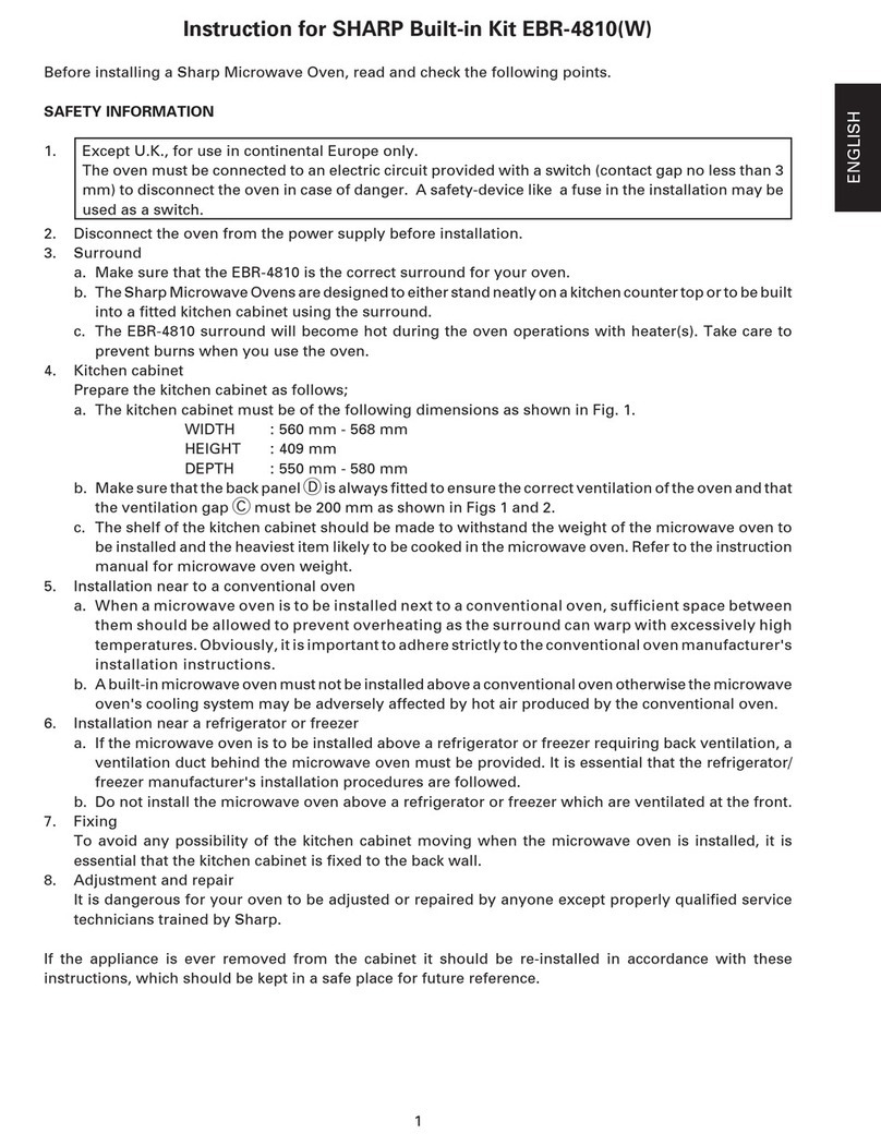 Sharp EBR-4810 User manual