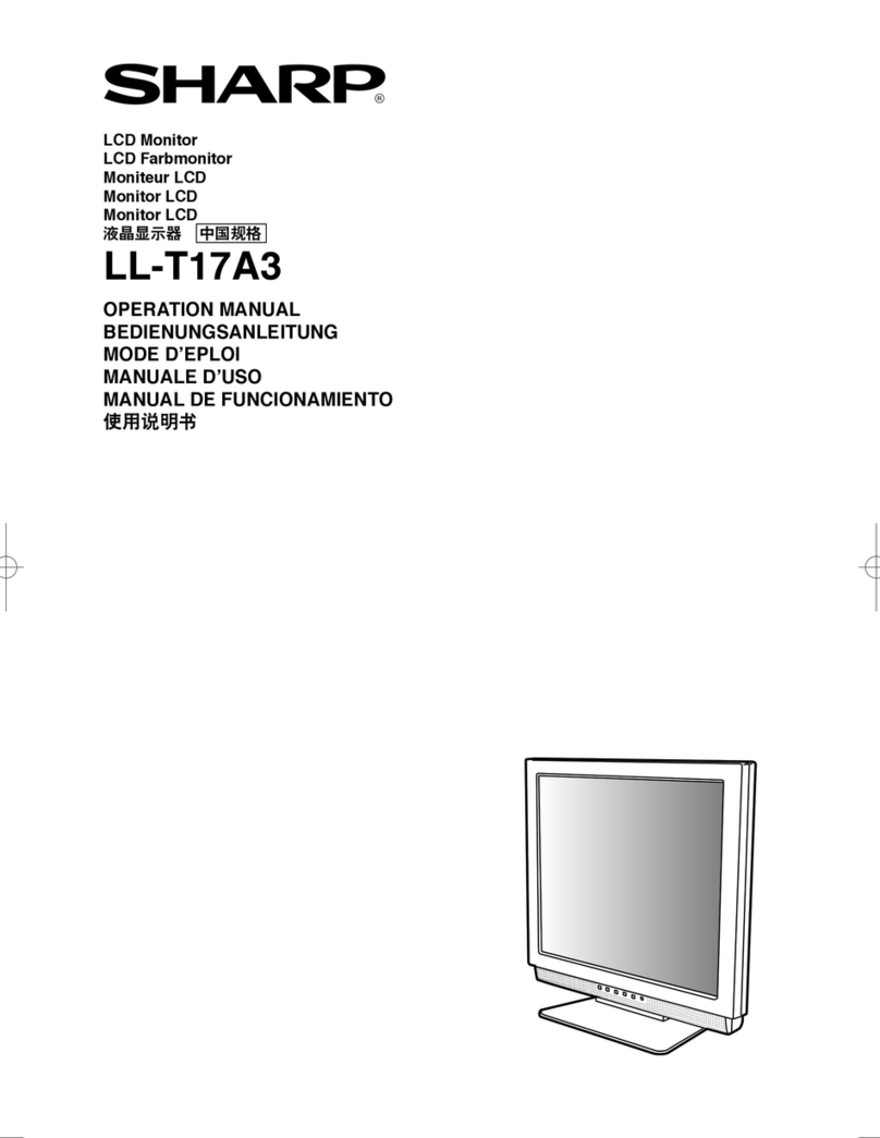 Sharp LL-T17A3 User manual