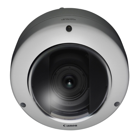 Canon VB-H610D User manual