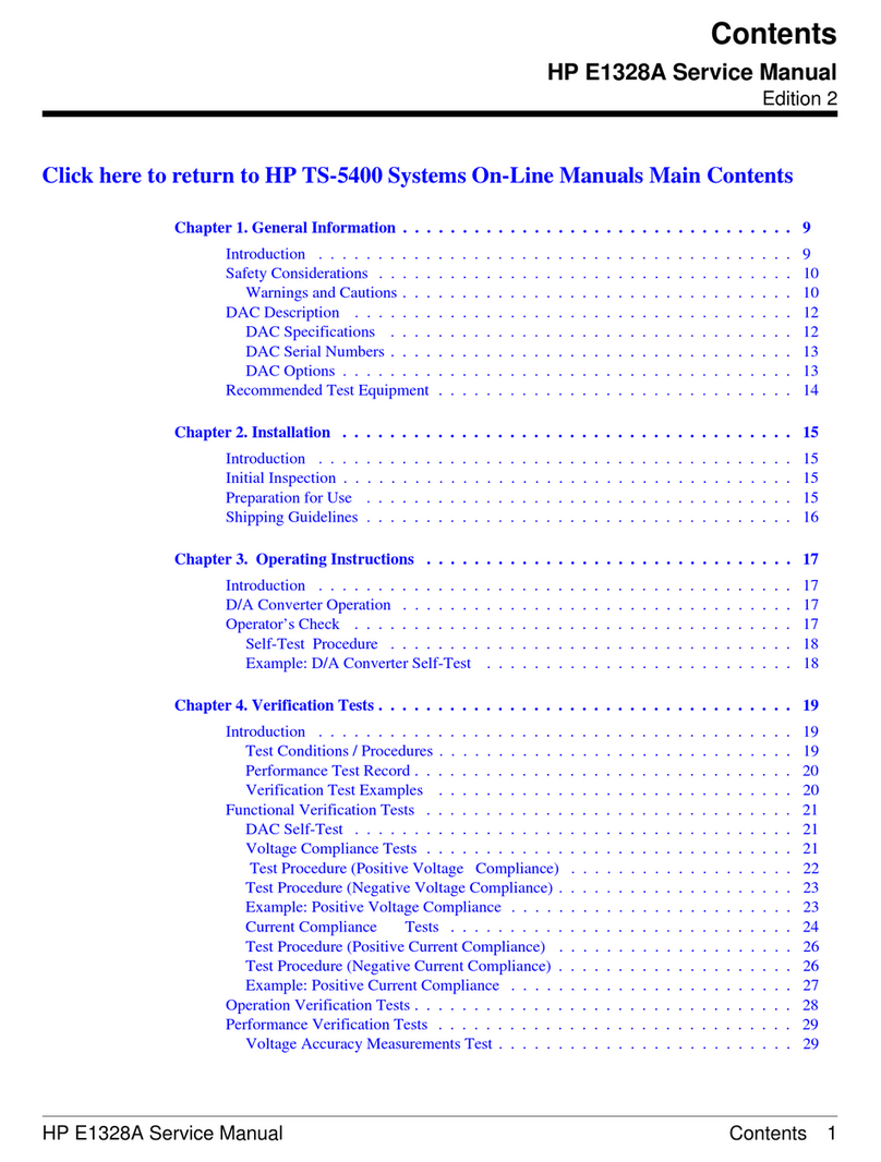 HP E1328A User manual