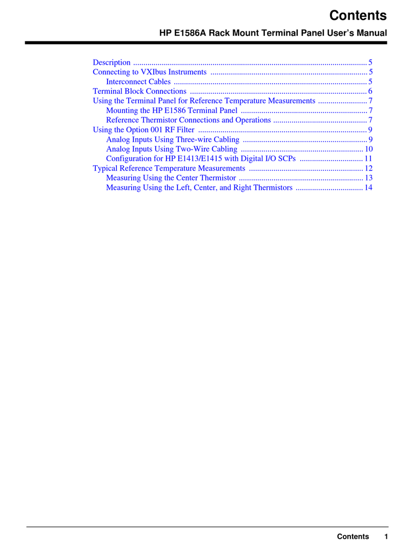 HP E1586A User manual
