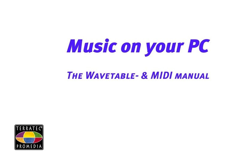 TerraTec WaveTable User manual