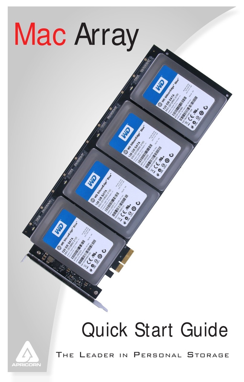 Apricorn Mac Array User manual