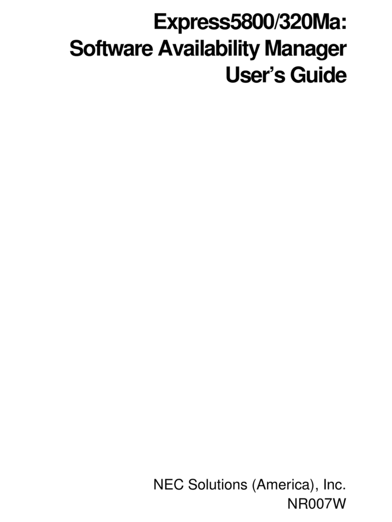 NEC Express5800/320Ma User manual