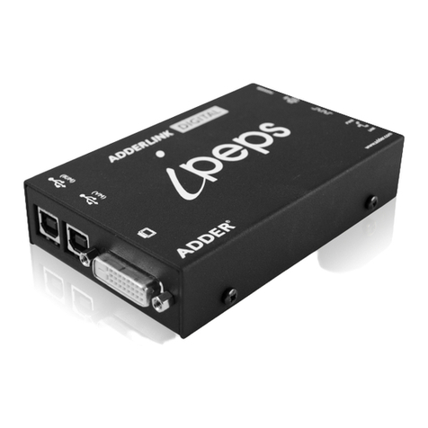 ADDER AdderLink Digital iPEPS User manual