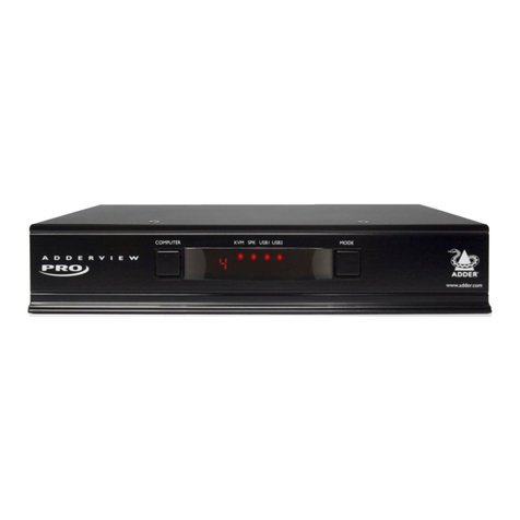 ADDER AV4PRO-DP User manual