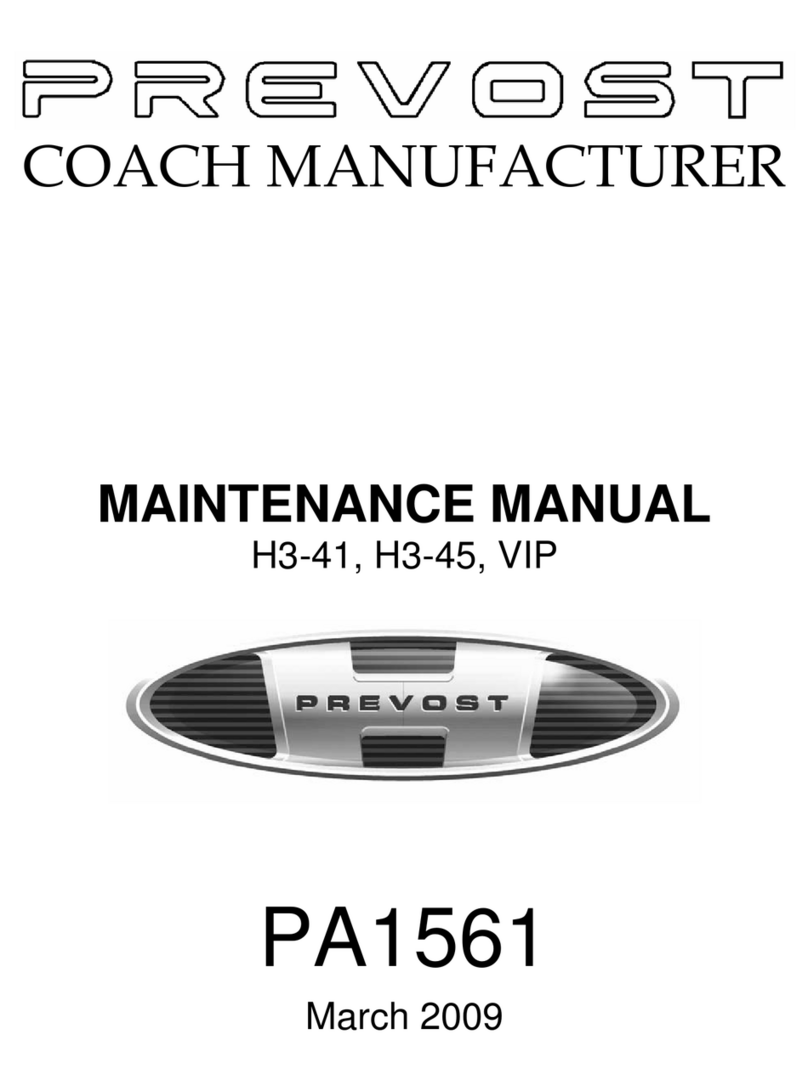PREVOST PA1561 User manual