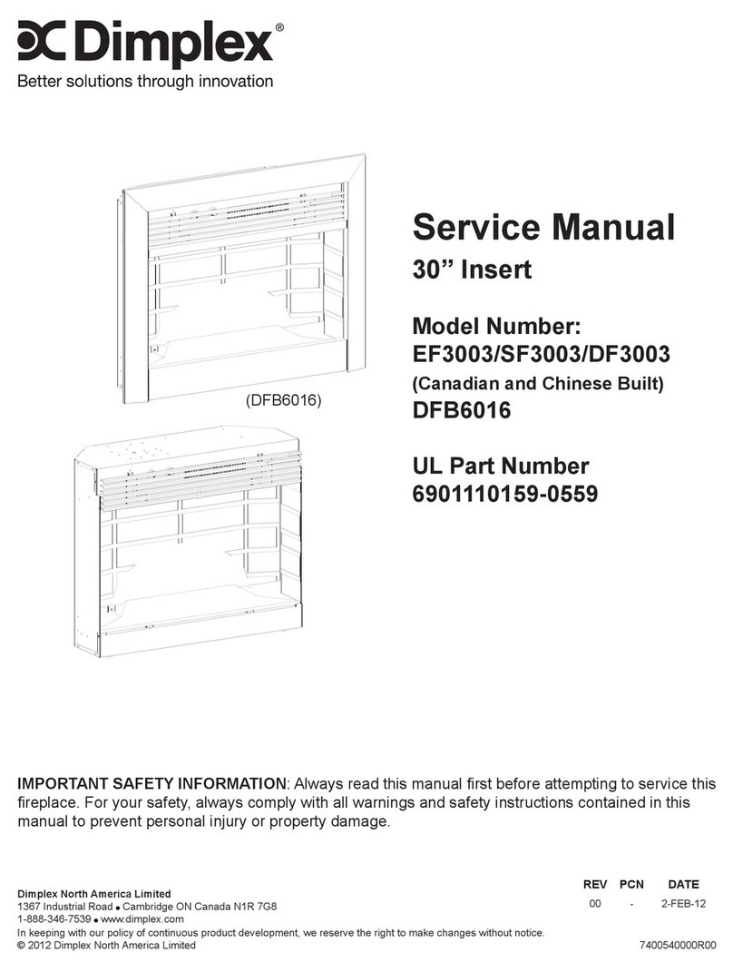 Dimplex EF3003 User manual
