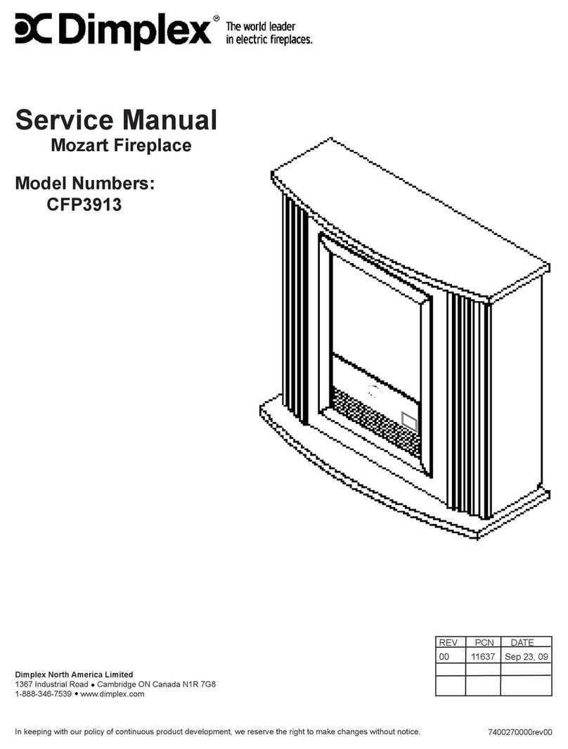 Dimplex ELECTRALOG CFP3913 User manual