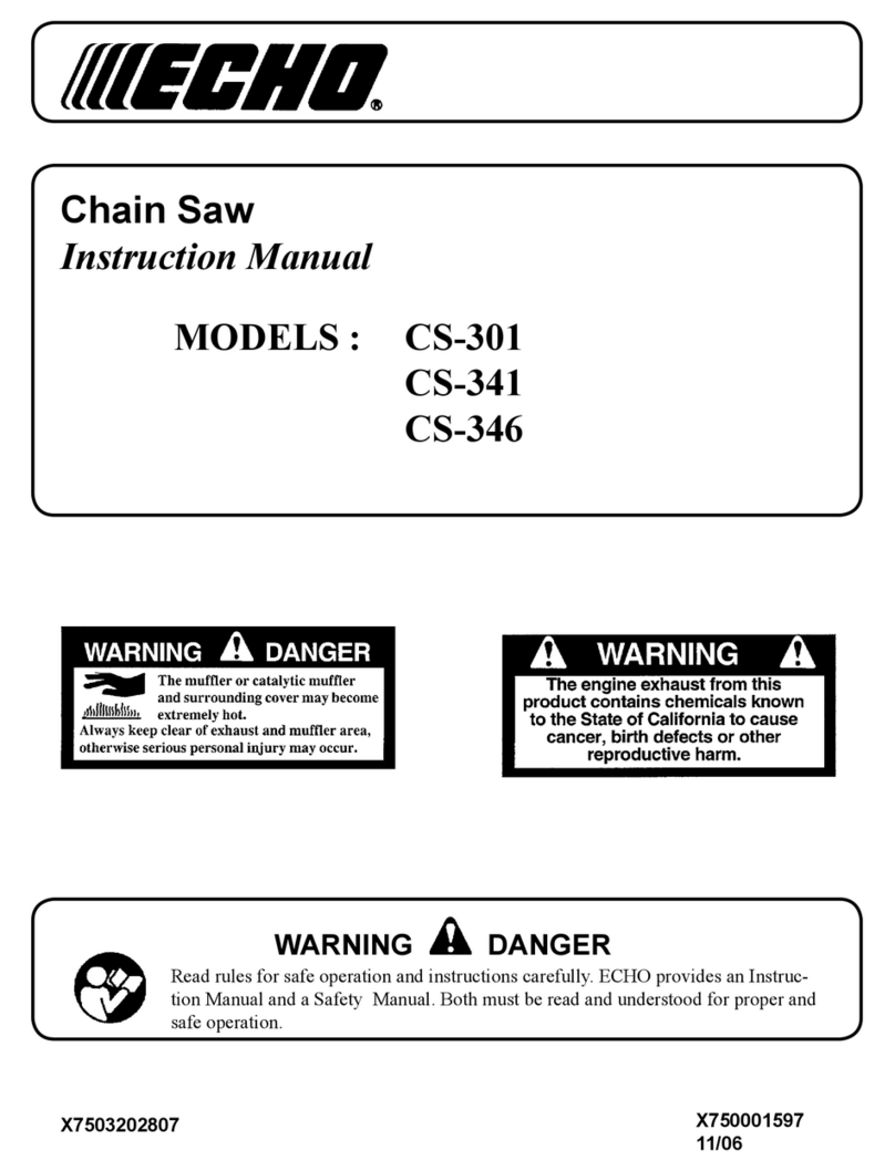 Echo CS-346 User manual