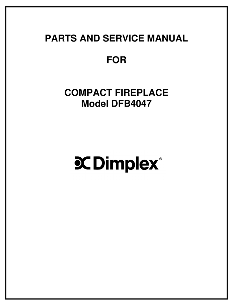 Dimplex DFB4047 Quick start guide Dimplex DFB4047 Quick start guide