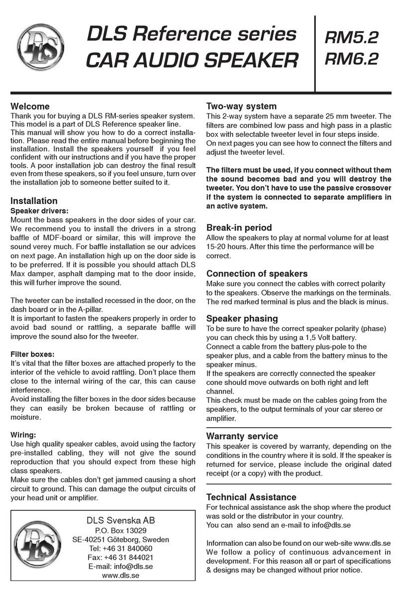 DLS Reference RM5.2 User manual