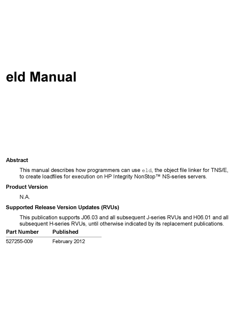 HP eld User manual