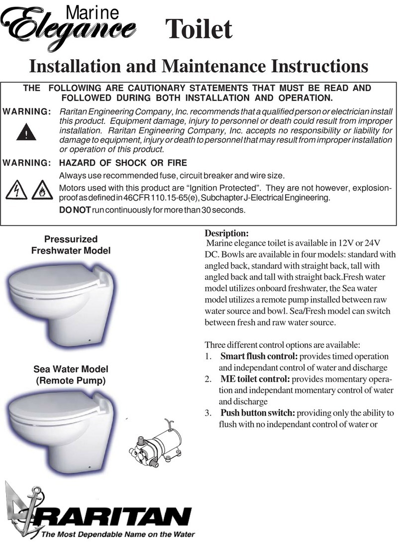 Raritan Elegance User manual