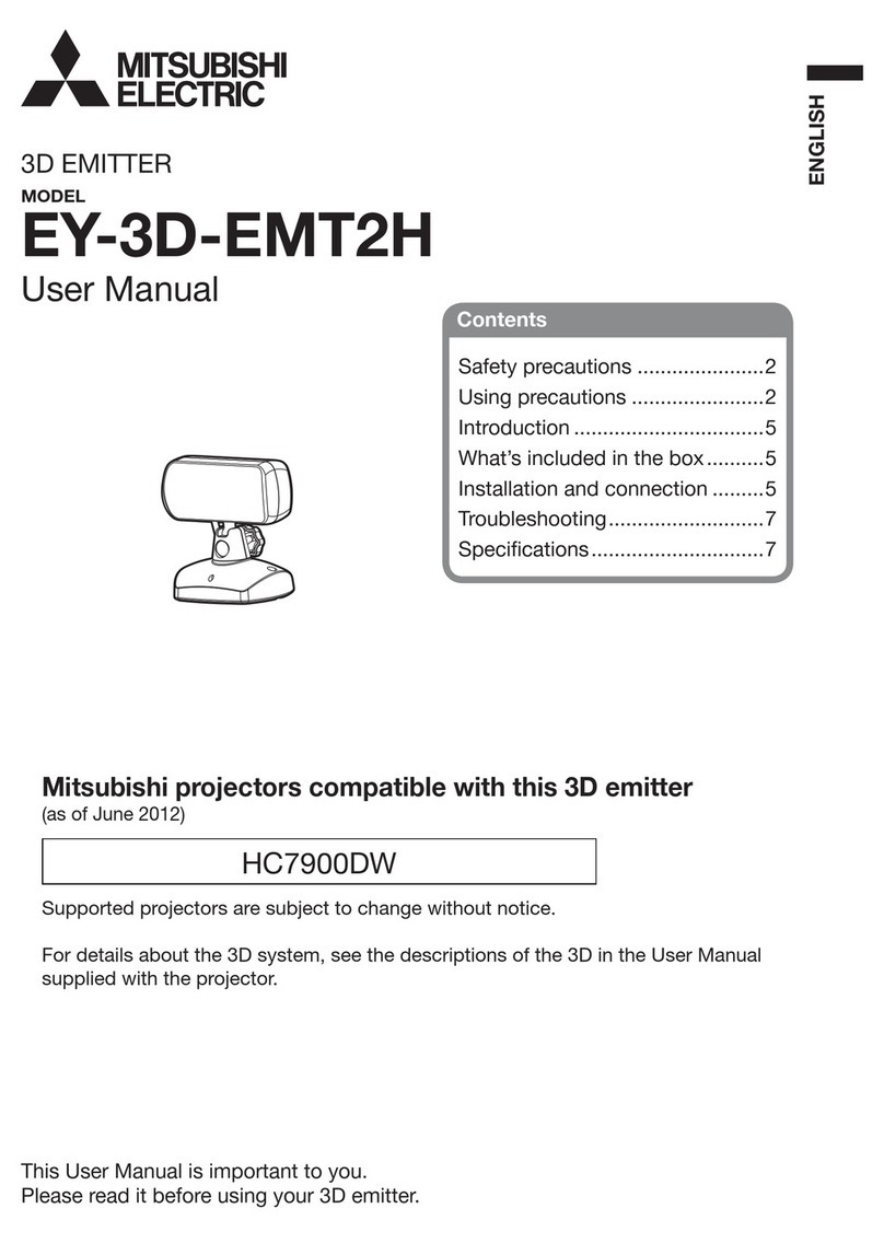 Mitsubishi Electric EY-3D-EMT2H User manual