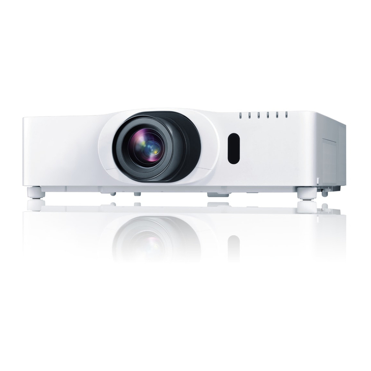 Hitachi CP-WX8265 Installation guide