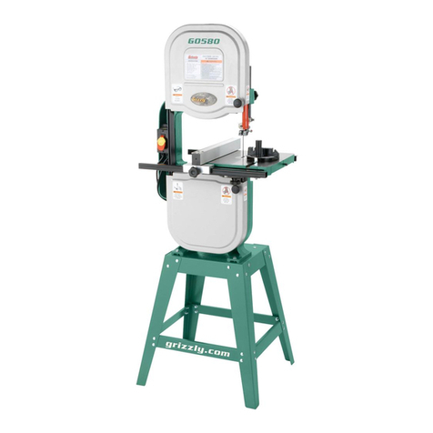 Grizzly G0580 User manual
