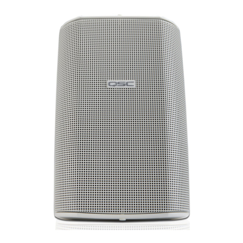 QSC AcousticDesign AD-S52 Operating manual