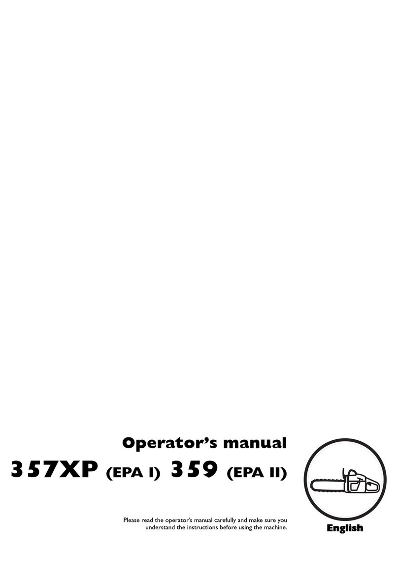 Husqvarna 357XP E-tech User manual