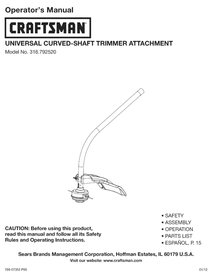Craftsman 316.792520 User manual