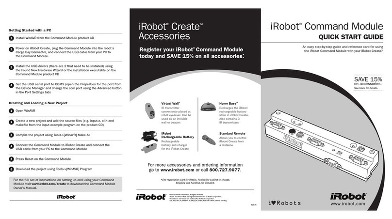 iRobot COMMAND MODULE User manual