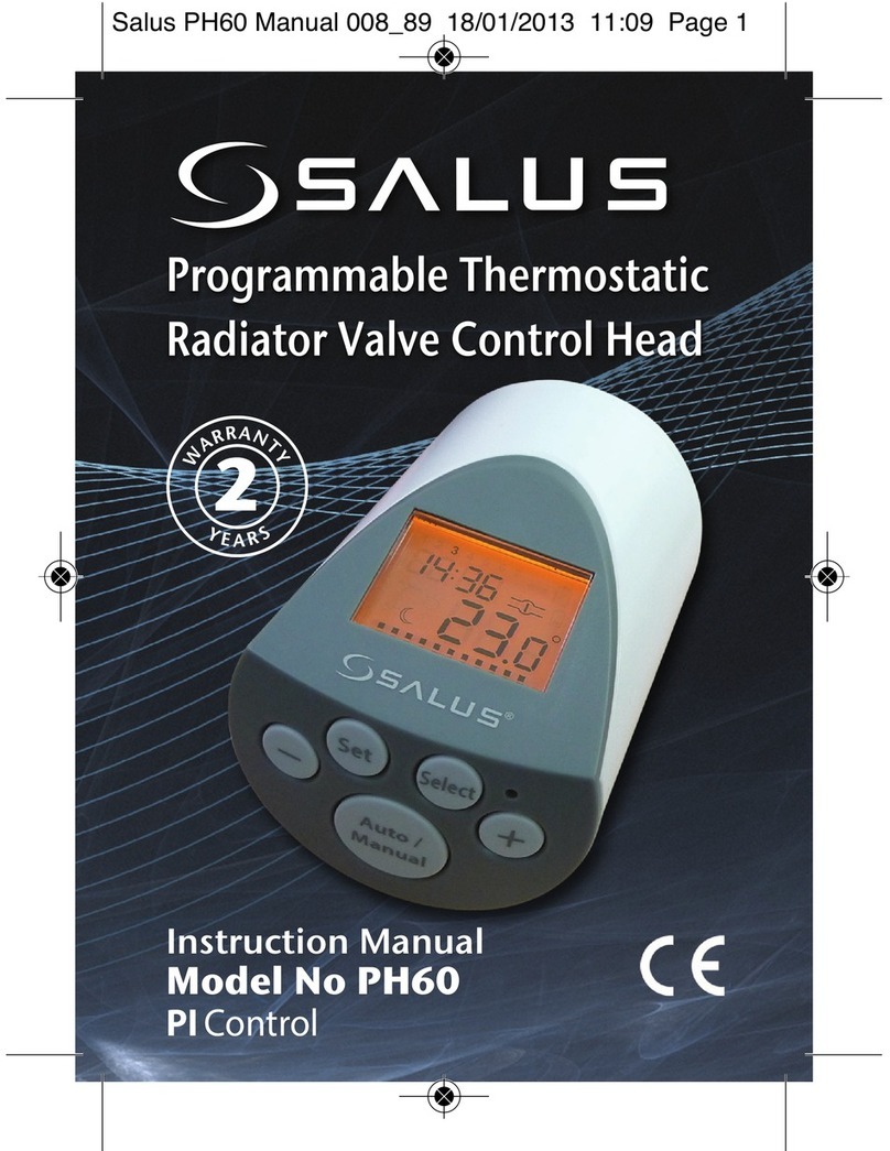 Salus PH60 User manual