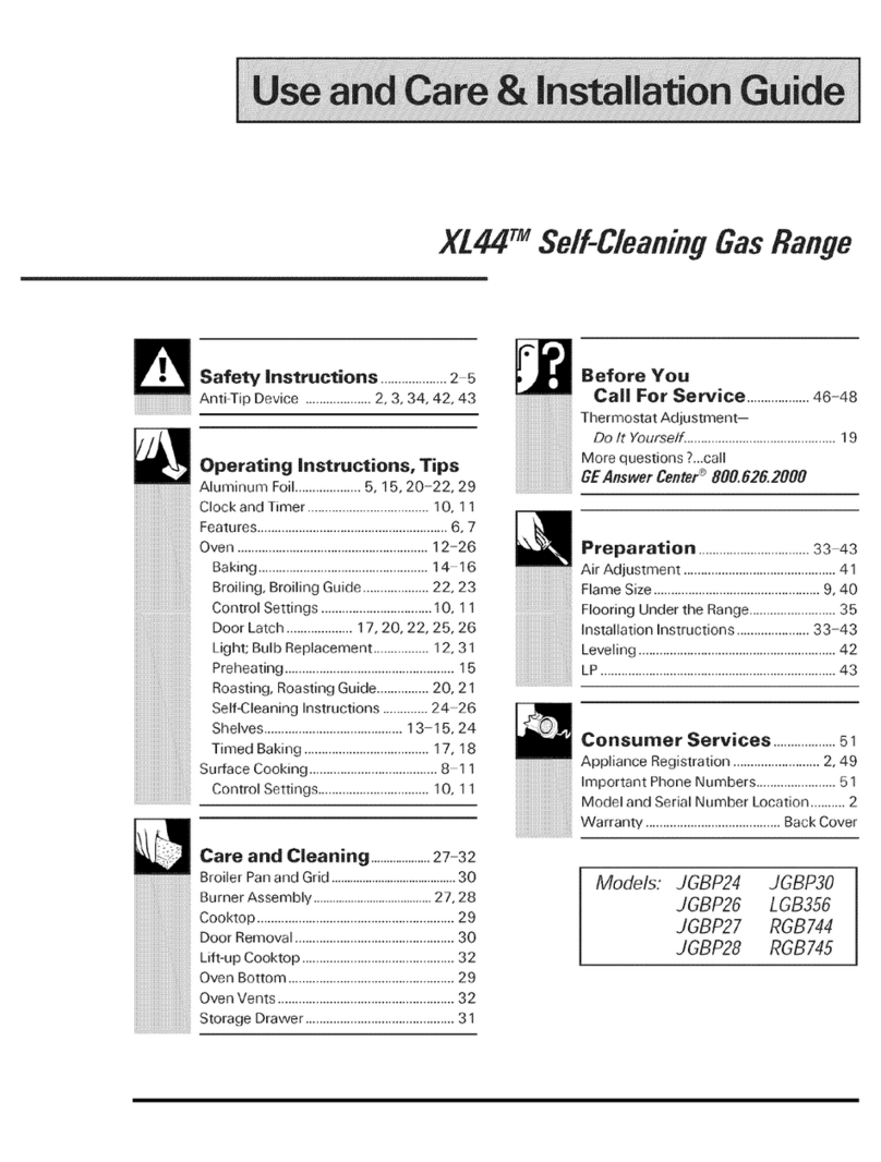 GE JGBP24 Training manual