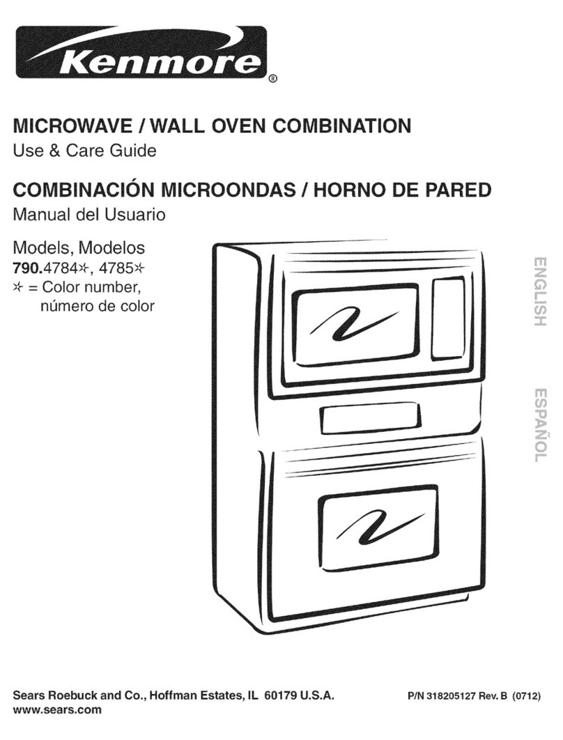 Kenmore 790.4785 Series User manual