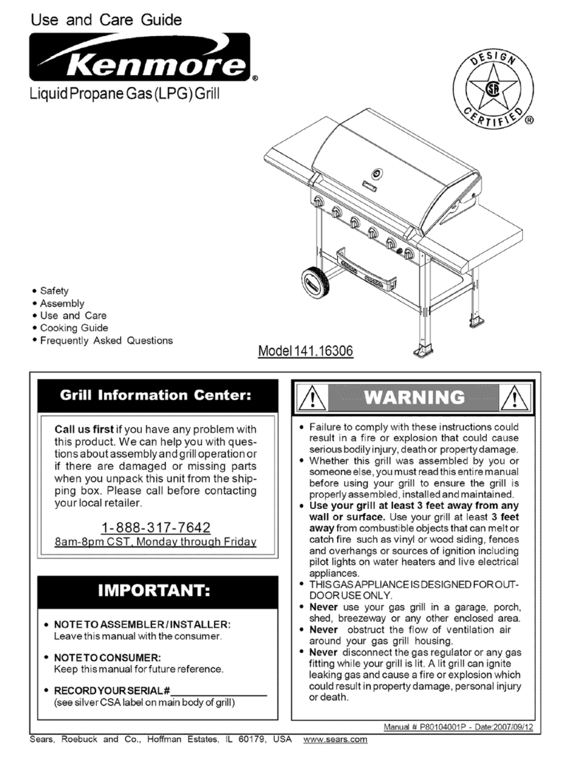 Kenmore 141.16306 User manual