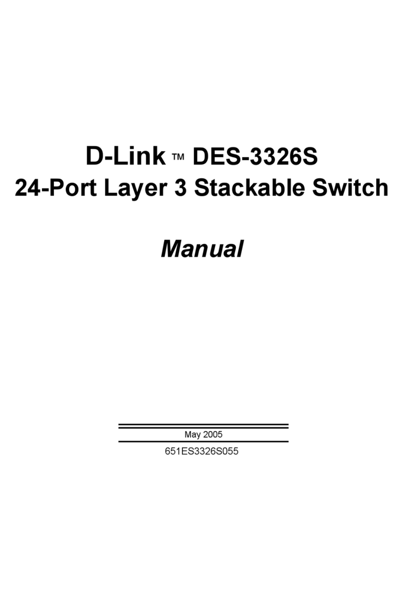 D-Link DES-3326SRM User manual