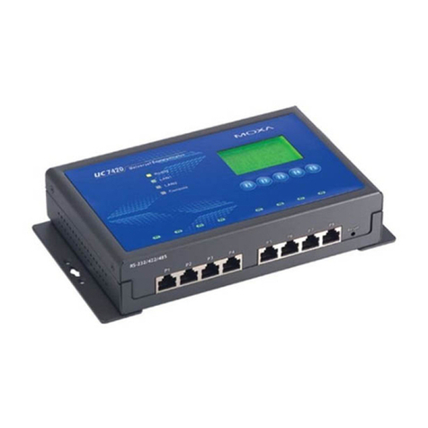 Moxa Technologies UC-7420/7410 User manual