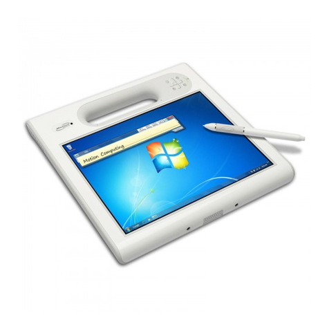 Motion Computing CFT-003 User manual Motion Computing CFT-003 User manual