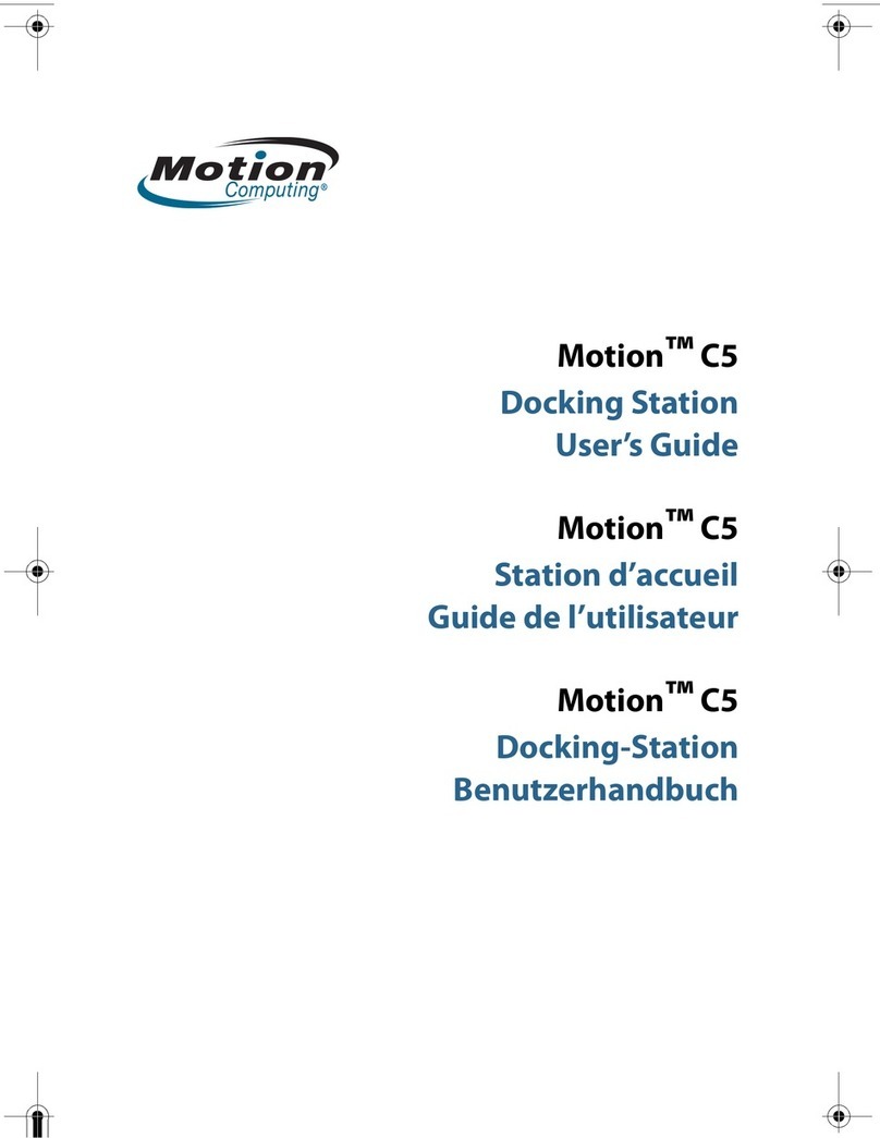 Motion Computing C5 User manual