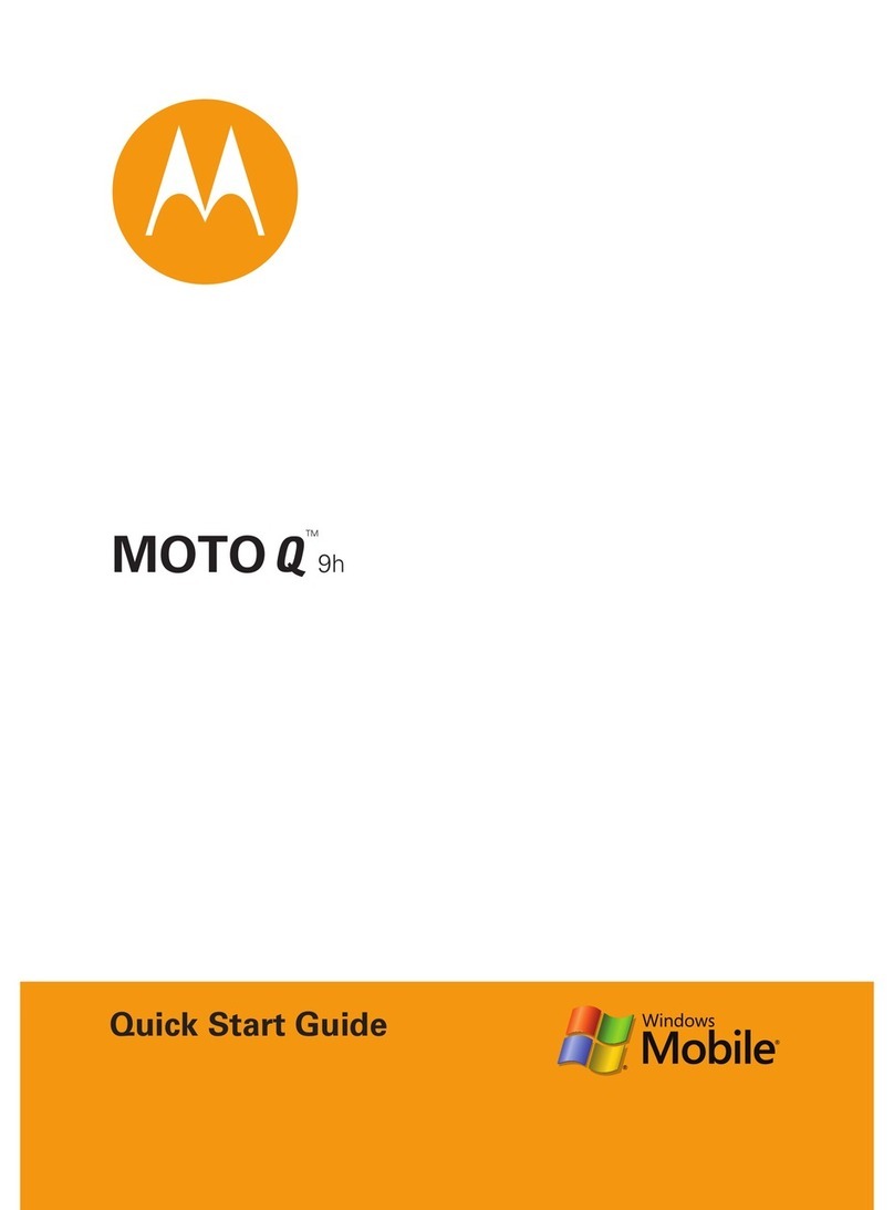 Motorola MOTO Q 6802935J48 User manual