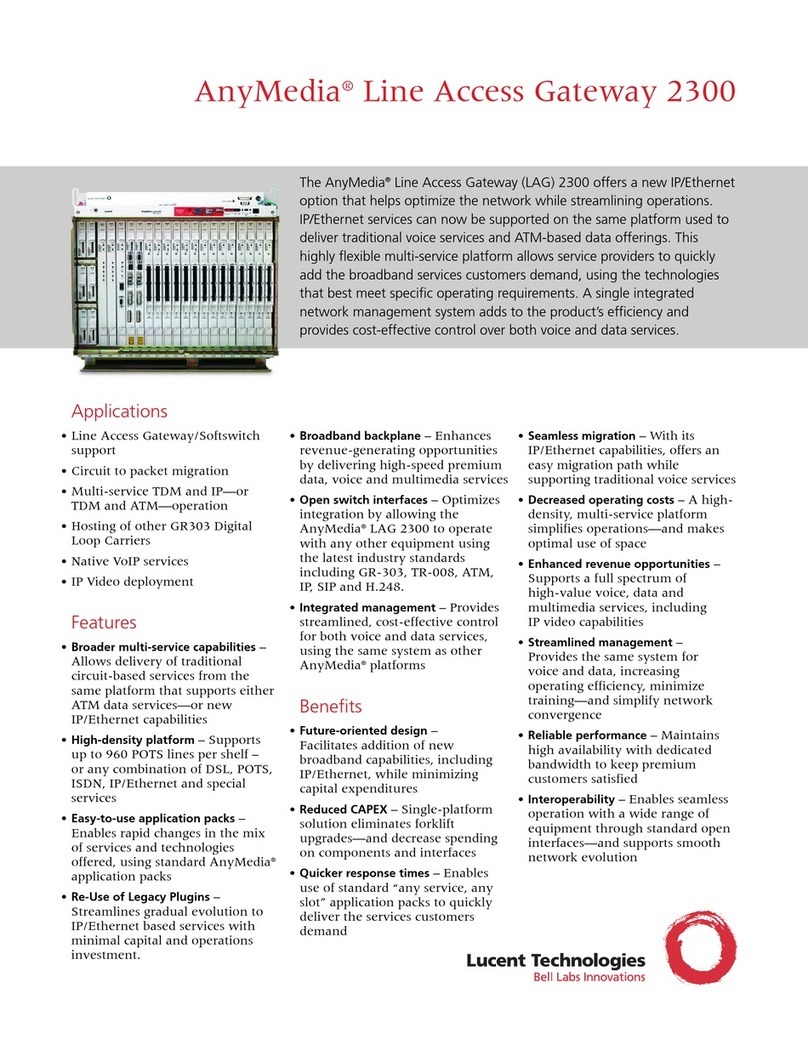 Lucent Technologies AnyMedia 2300 User manual Lucent Technologies AnyMedia 2300 User manual