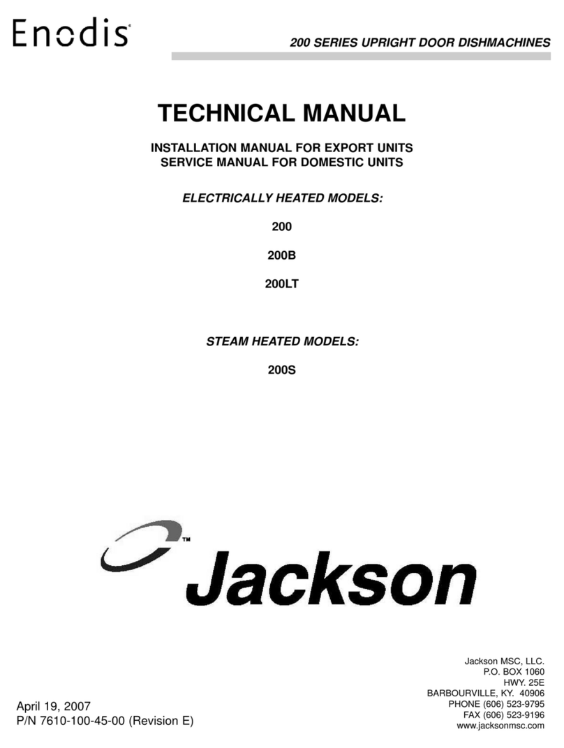 Jackson 200B User manual