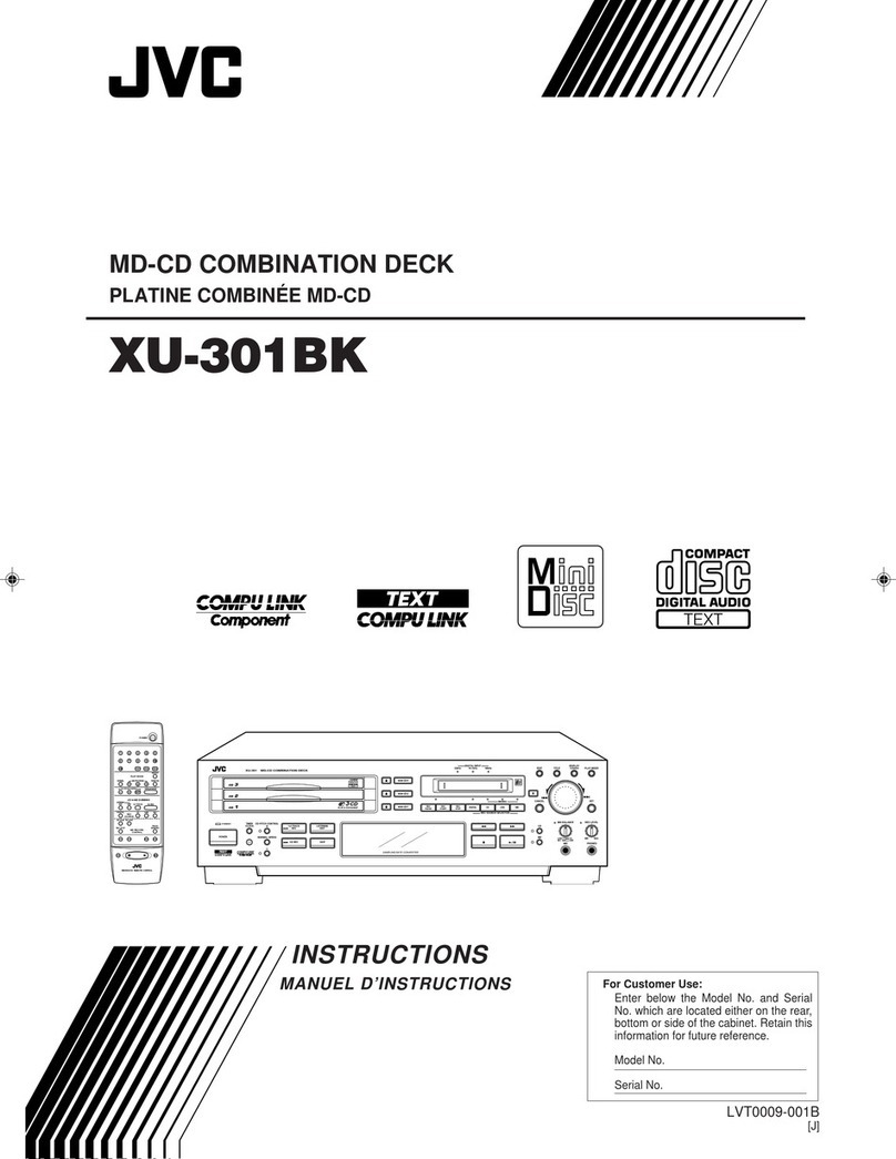 JVC XU-301BK instructions