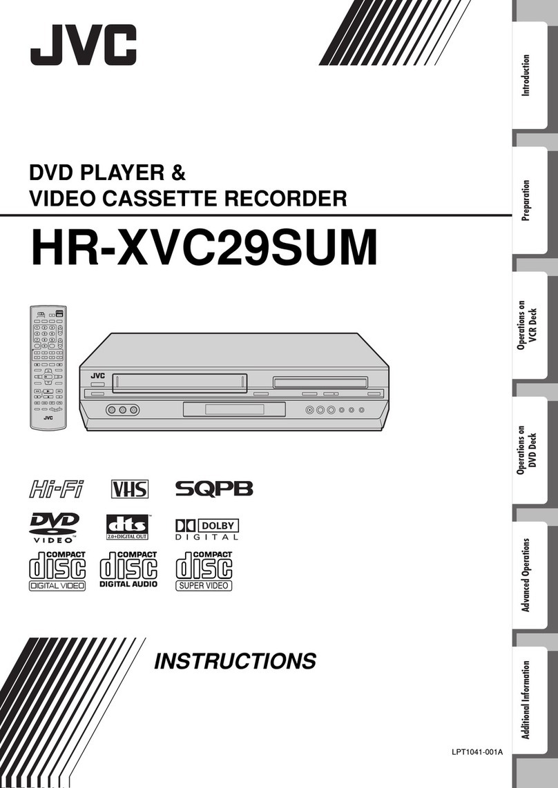 JVC HR-XVC29SUM instructions