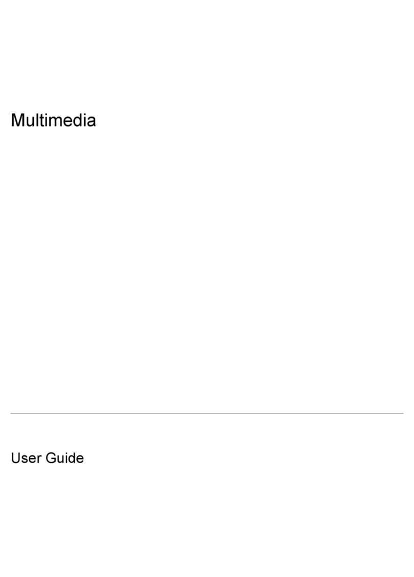 HP Multimedia Computer User manual