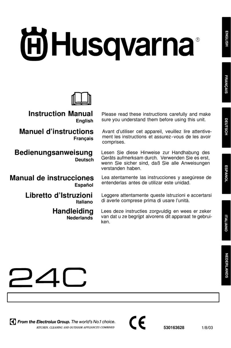 Husqvarna 24C User manual