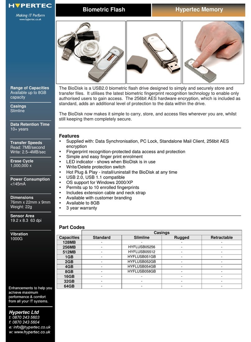 Hypertec HYFLUSB0 User manual