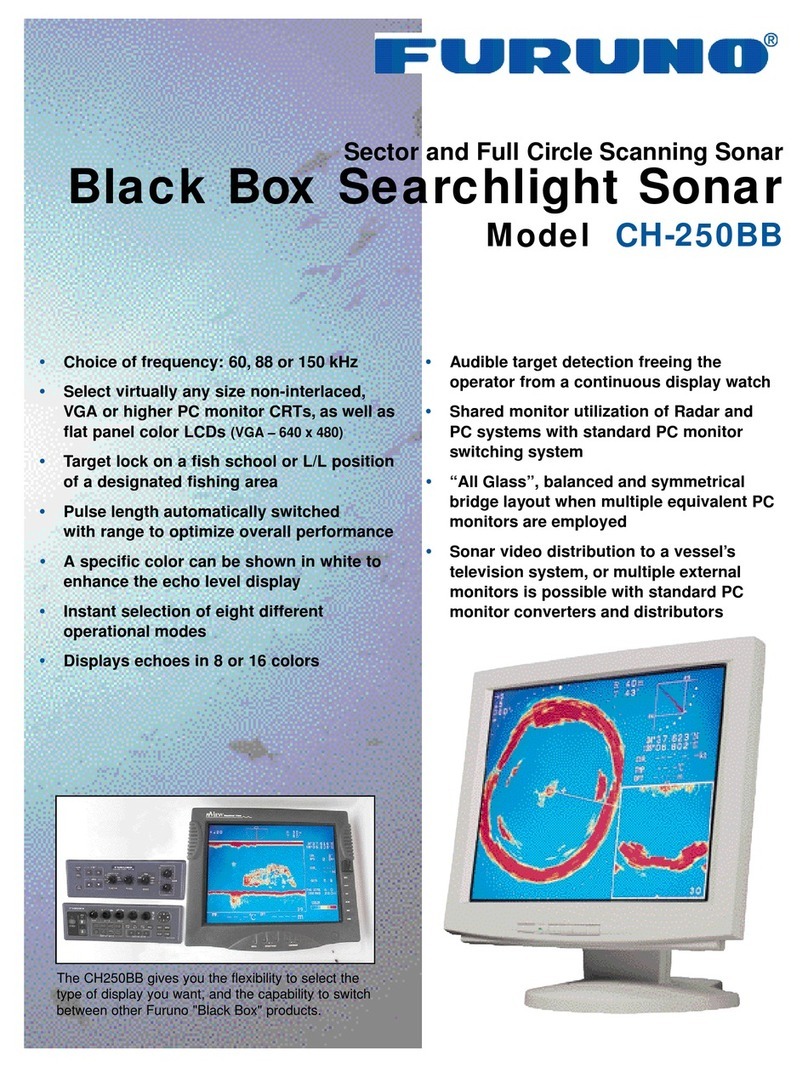 Furuno Black Box Searchlight Sonar CH-250BB User manual