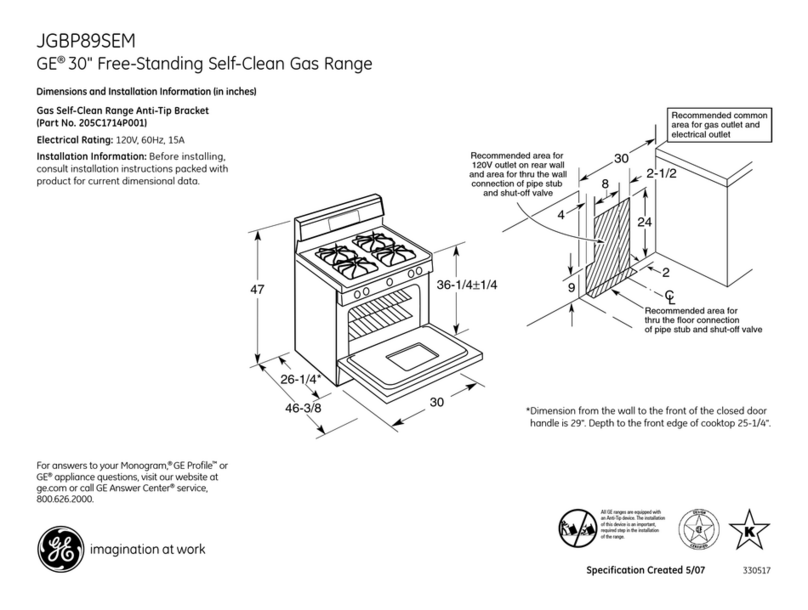 GE JGBP89SEMSS User manual