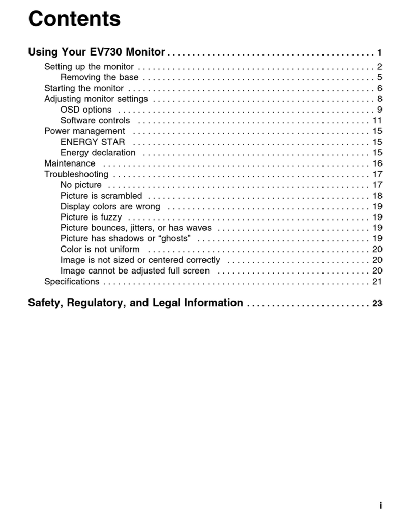 Gateway EV730 User manual